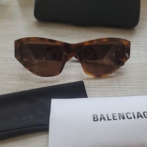 Balenciaga Havana Sunglasses